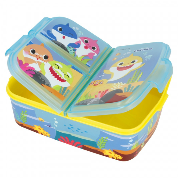 Baby Shark Multi Compartment Lunch Box - Image 2