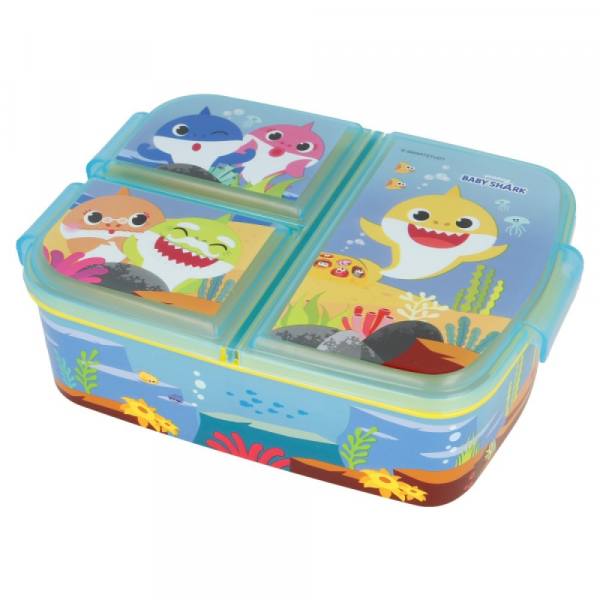 Baby Shark Multi Compartment Lunch Box - Image 3