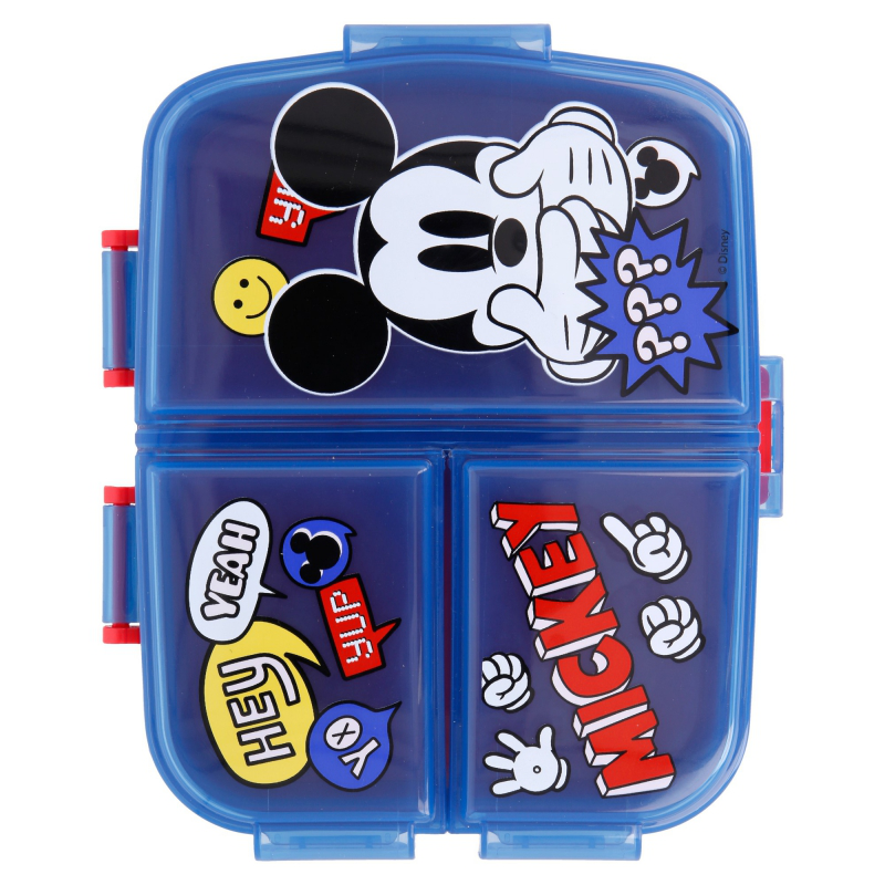 Mickey XL Multi Compartment Lunch Box