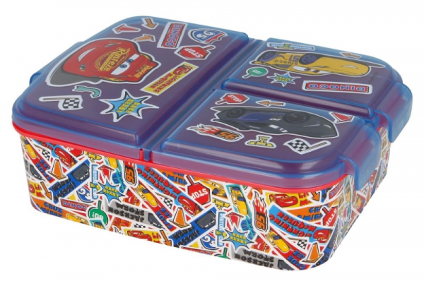 Cars Multi Compartment Lunch Box - Image 2