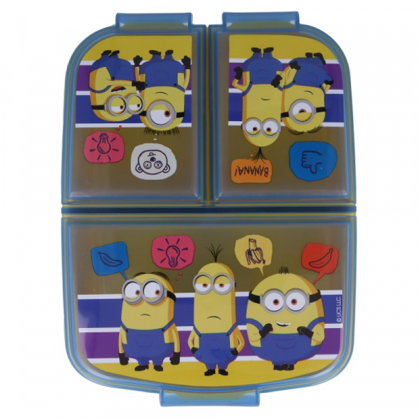 Minions Multi Compartment Lunch Box