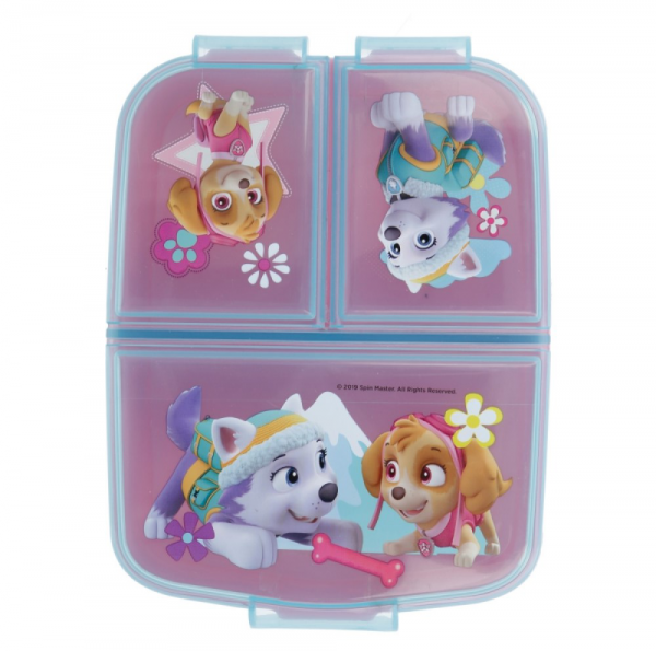 Paw Patrol Girl Multi Compartment Lunch Box
