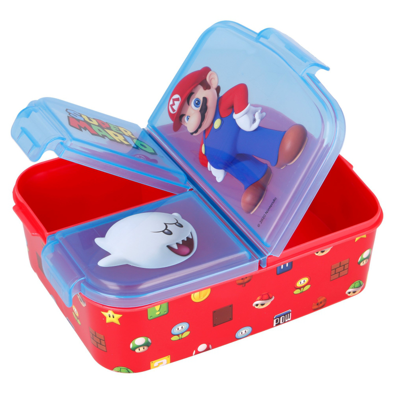 Mario Multi Compartment Lunch Boxes - Image 2