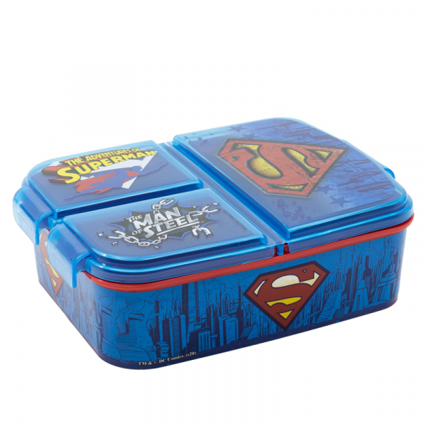 Superman Multi Compartment Lunch Box - Image 2