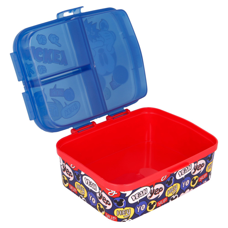 Mickey XL Multi Compartment Lunch Box - Image 3