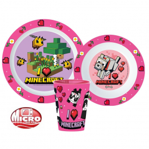 Minecraft Pink 3Pcs  ...