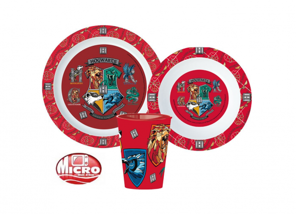 Harry Potter 3Pcs Micro Dinner Set