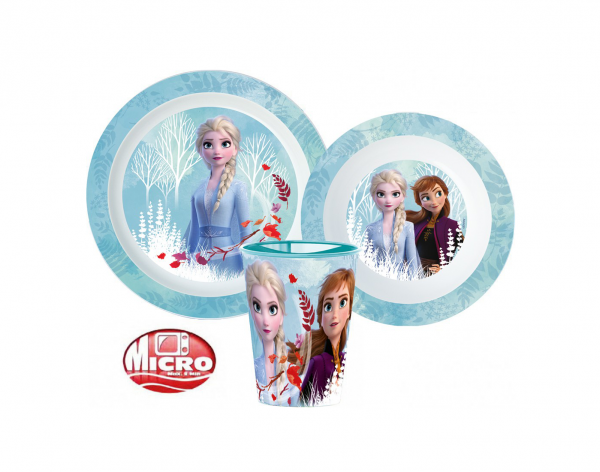Frozen 3Pcs Micro Dinner Set