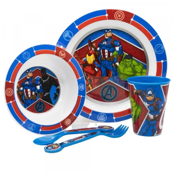 Avengers 5pcs Micro Dinner Set