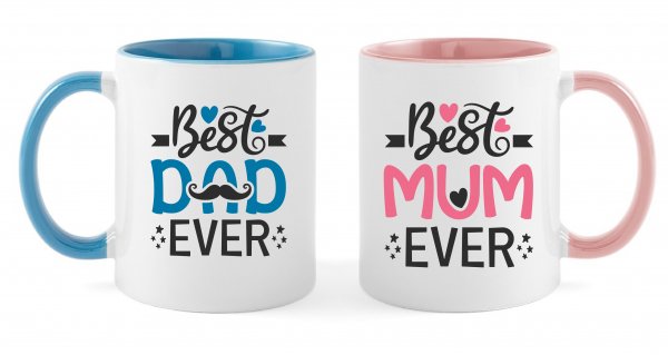 Mummy & Daddy Mug