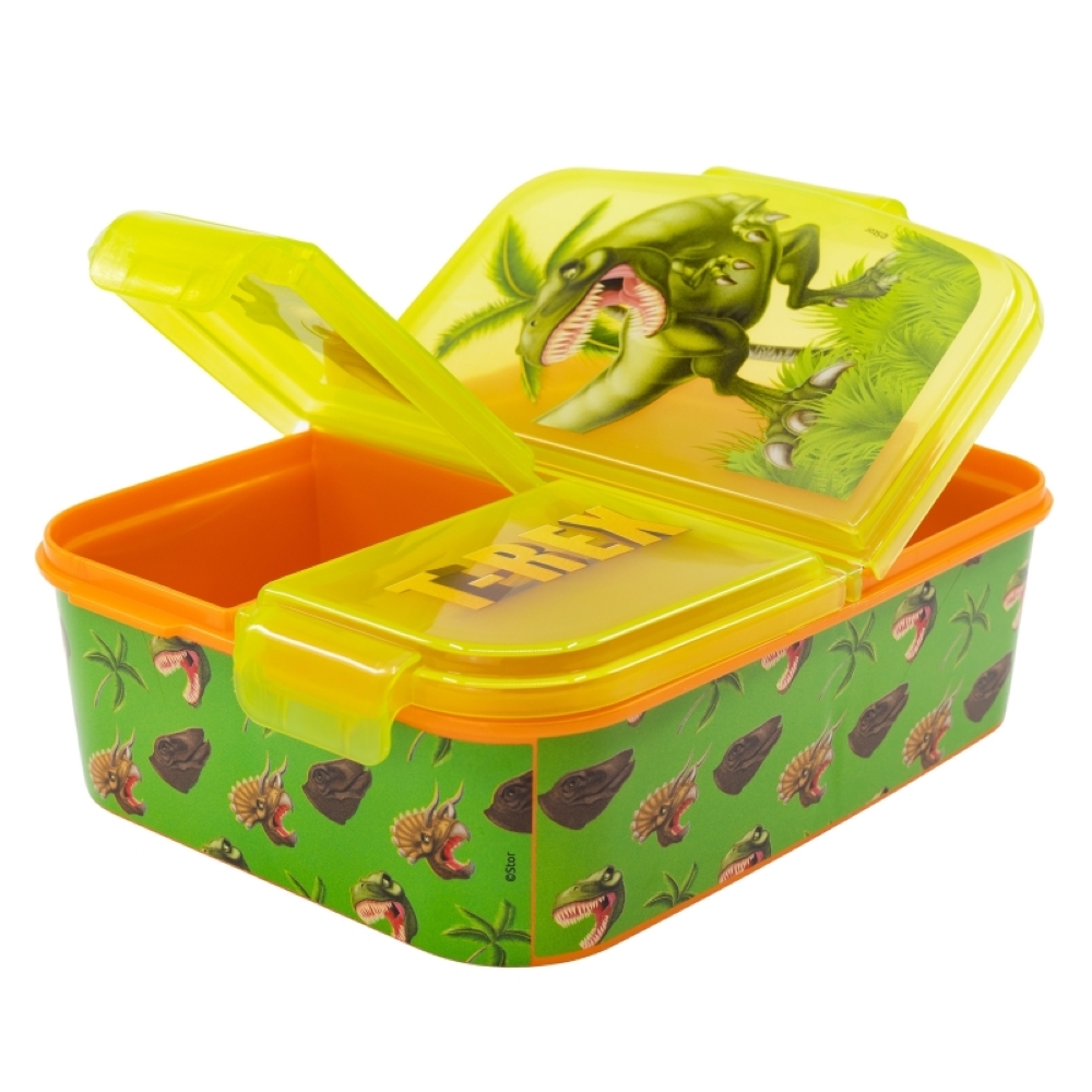 Dinosaur Multi Compartment Lunch Box - Image 2