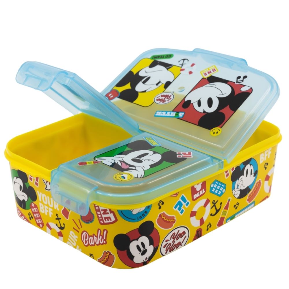 Mickey Multi Compartment Lunch Box - Image 2