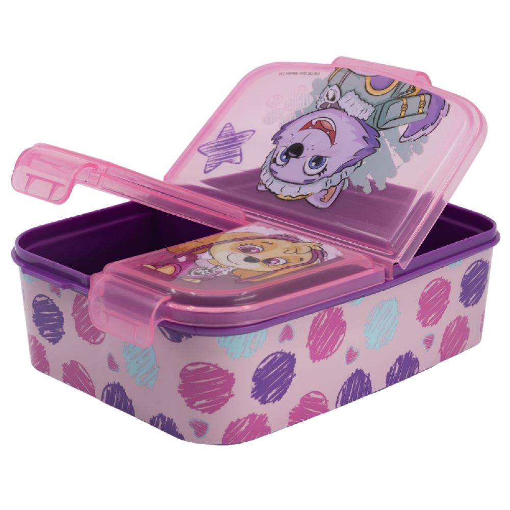 Paw Patrol Girl Multi Compartment Lunch Box - Image 2