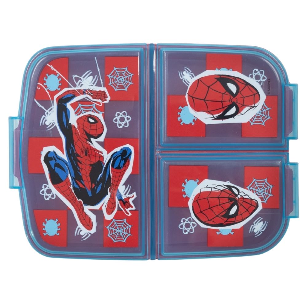 Spiderman Multi Compartment Lunch Box