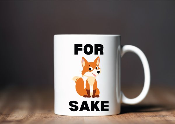For Fox Sake Mug - Image 2