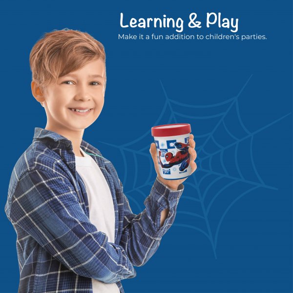 Spiderman 5pcs Premium Micro Dinner Set - Image 2